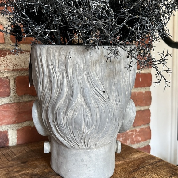 Martha Stewart Frankenstein head decoration new with tags perfect for Halloween - Picture 5 of 9